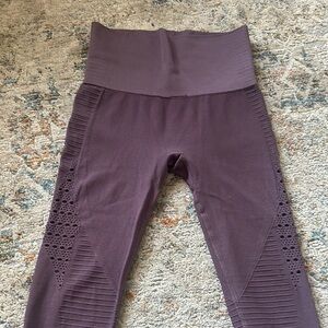 Womens Purple Leggings